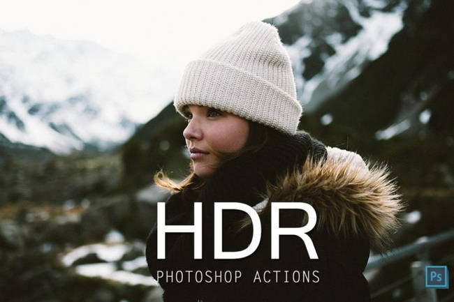 دانلود اکشن فتوشاپ HDR